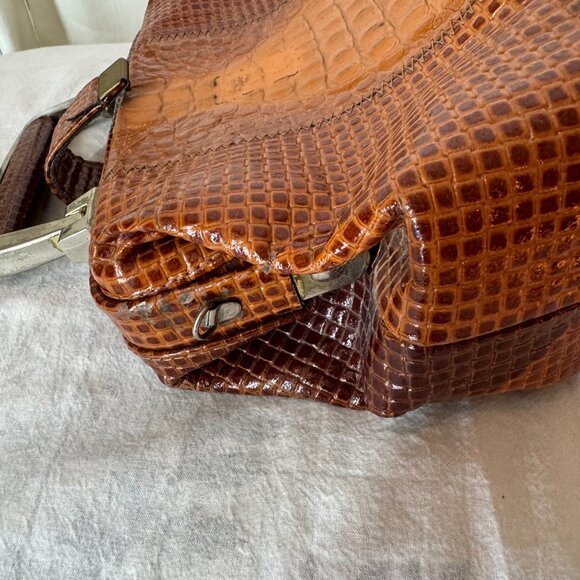 Vintage Leather Project Bag - Picture 5 of 8